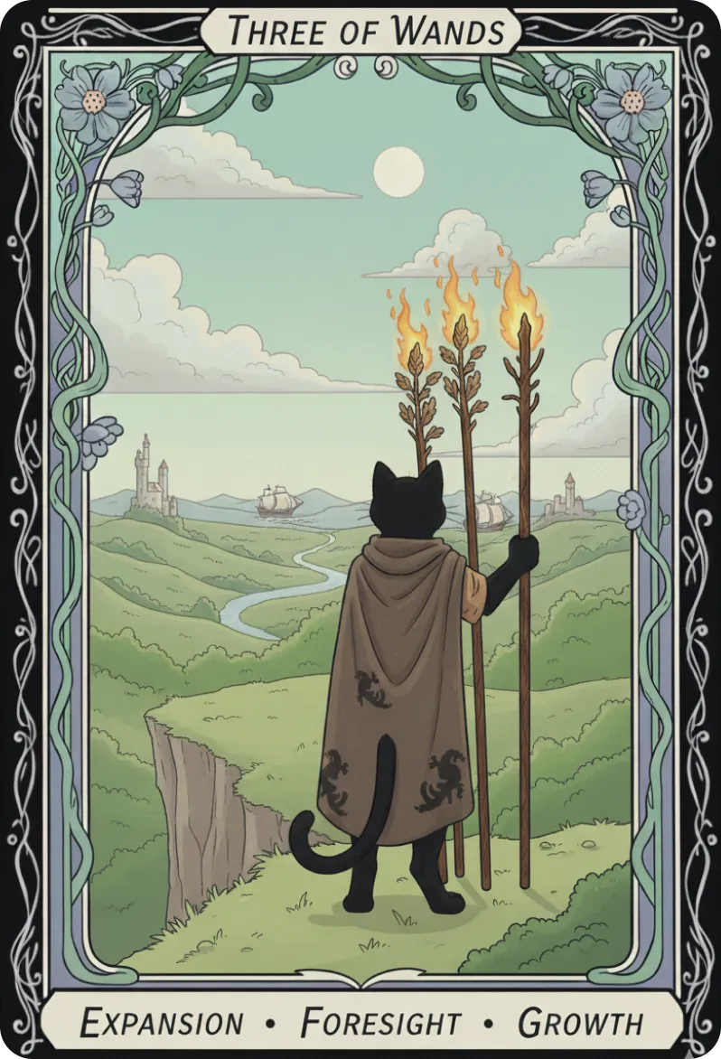 Three of Wands
